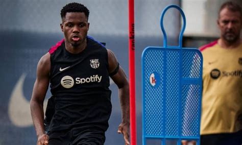 Ansu Fati holding onto Hansi Flick promise with a week to go in .